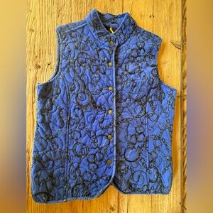 Spartelle Blue chained vest size large